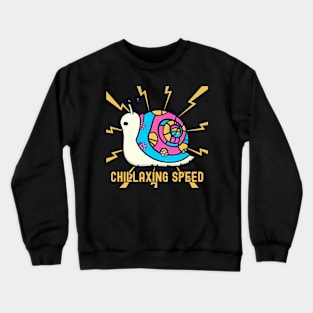 Snail relaxation Crewneck Sweatshirt